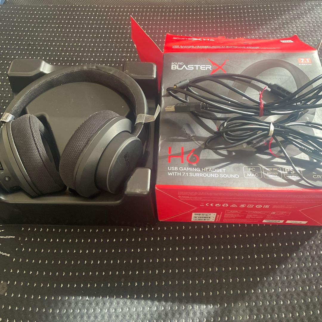 ヘッドホン CREATIVE SBX-H6