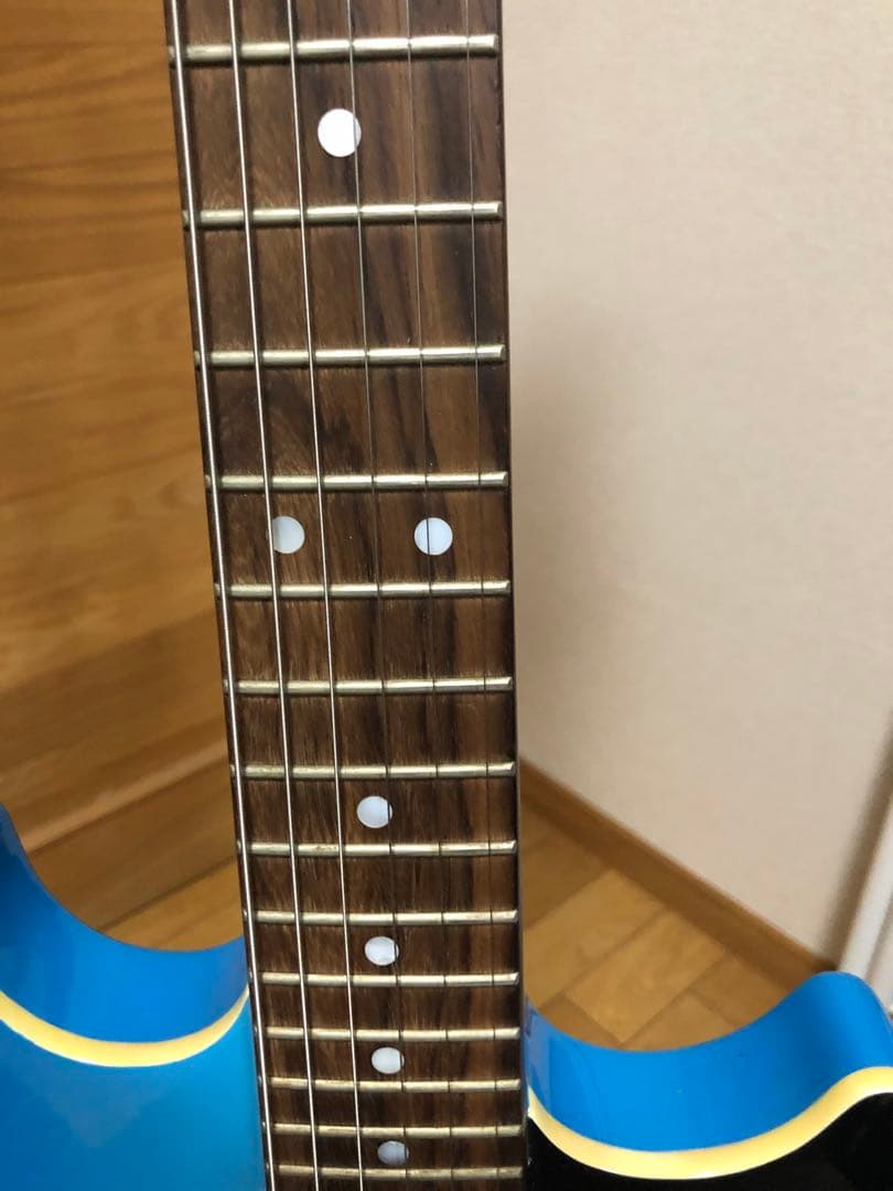 Disney エレキギター 青/黒