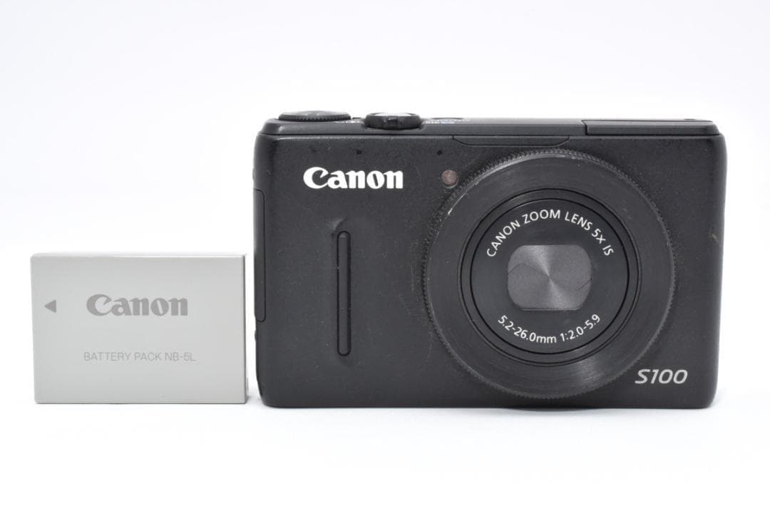 Canon PowerShot S100 ブラック デジタルカメラ