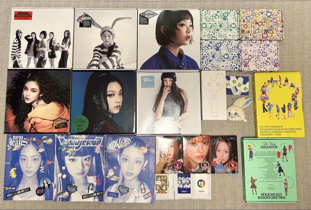 NewJeans アルバム　トレカ　ペンライト　まとめ売り