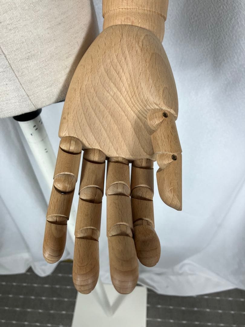 希少　東京キイヤ メンズトルソー マネキン 木製可動アーム付