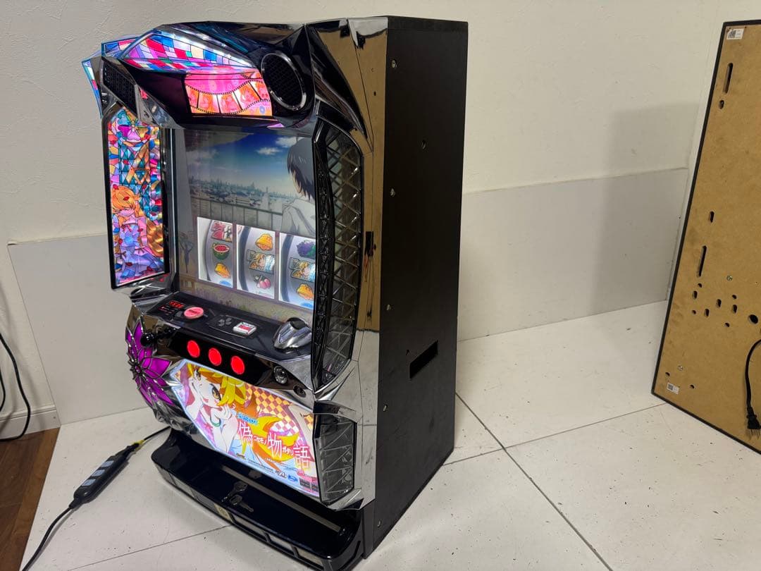 パチスロ 実機 A-SLOT 偽物語 ニセモノガタリ