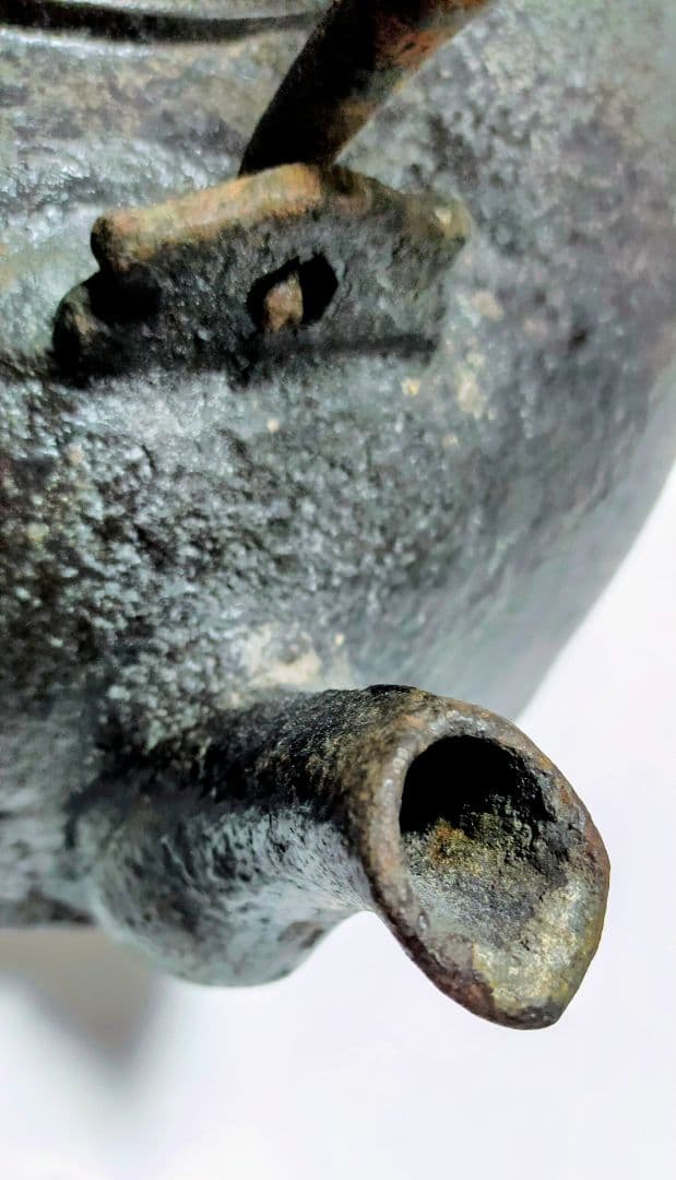 金寿堂　鉄瓶　大型