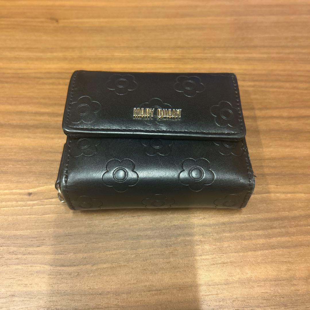 マリークワント デイジースクエア 筆箱 折りたたみ財布