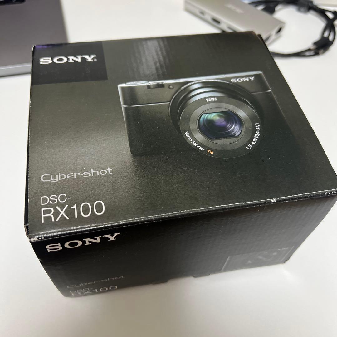 SONY コンパクトデジタルカメラ rx 100 美品　ケース付き　箱付き