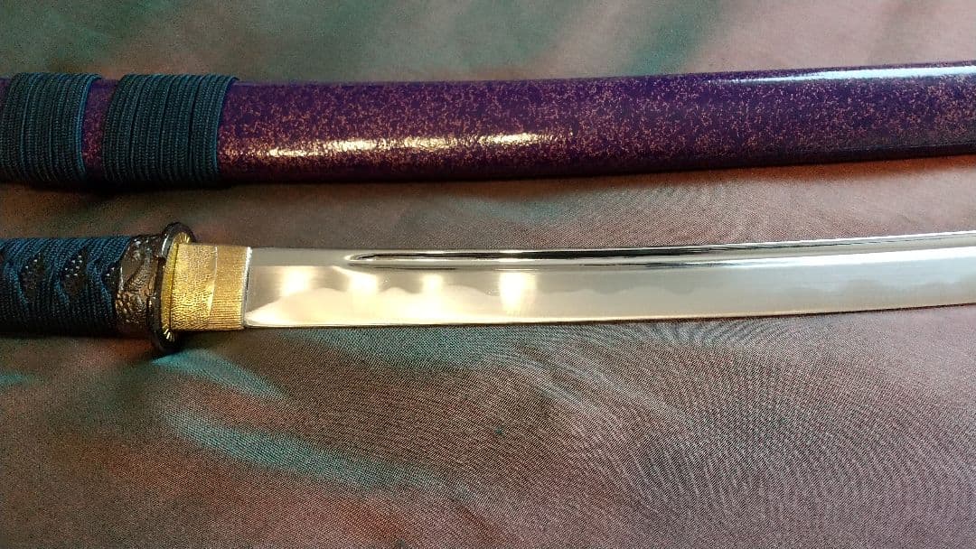 【鶴姫一文字】模造刀 喰出し鍔 鐺 模擬刀 拵え 日本刀 上杉謙信 sword