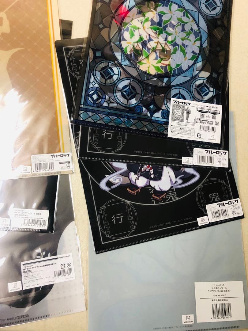 ブルーロック　凪誠士郎　御影玲王　ヴィレヴァンコラボ　クリアファイルセット