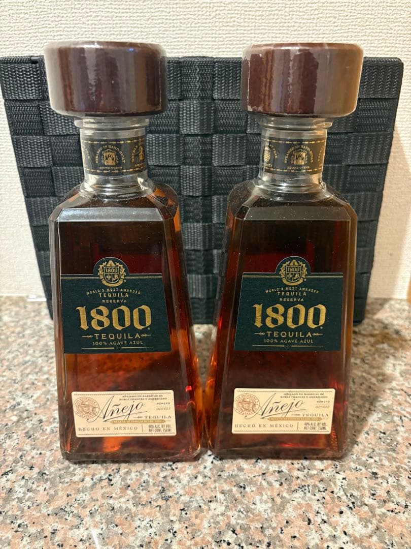 【新品未開封】テキーラ1800 Tequila アネホ 750ml 2本セット