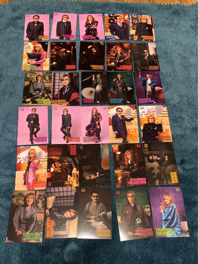 THE ALFEE 2025 春ツアー トレカ 30枚　コンプリートセット