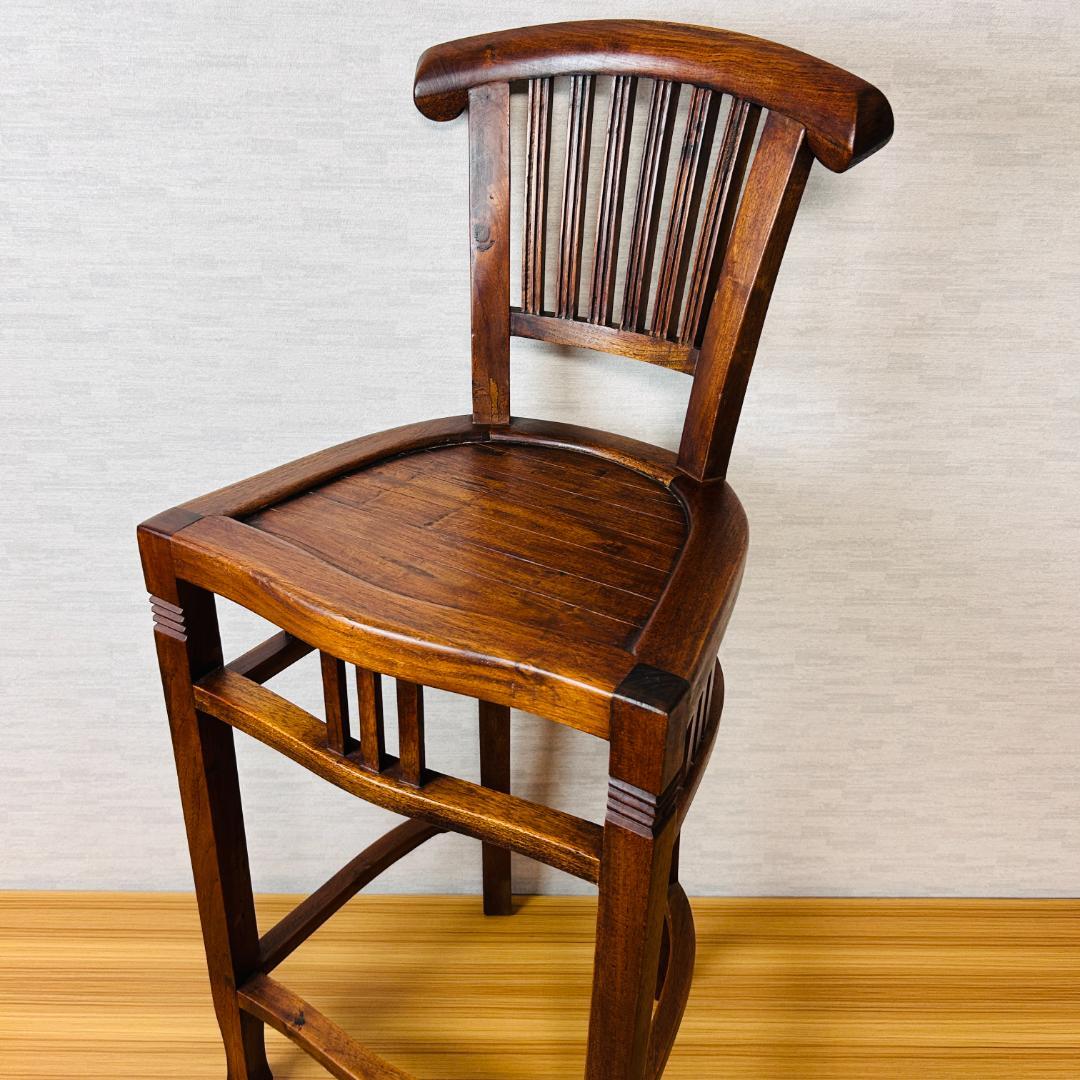 【受注生産品】najam ナジャム カウンターチェア「0141」木製