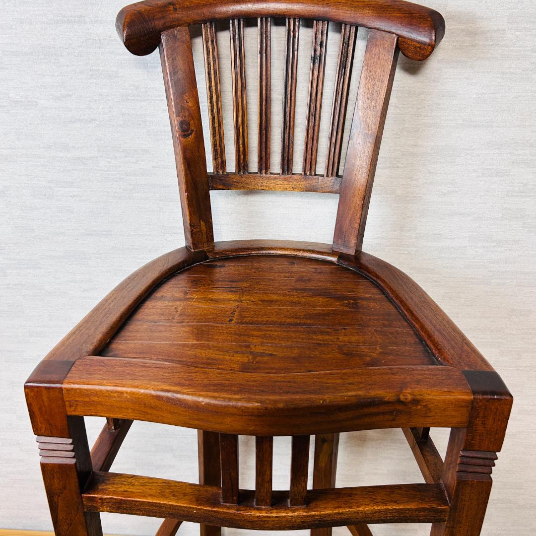 【受注生産品】najam ナジャム カウンターチェア「0141」木製