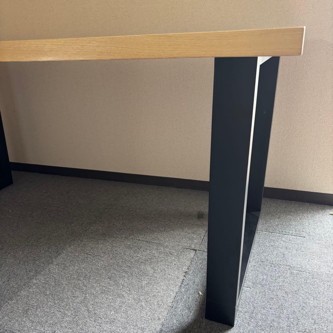 【なおみ】ダイニングテーブル5点セット 4人掛け 肘付き チェア