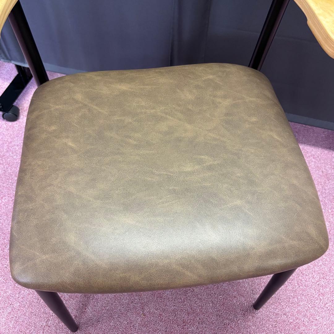 【なおみ】ダイニングテーブル5点セット 4人掛け 肘付き チェア