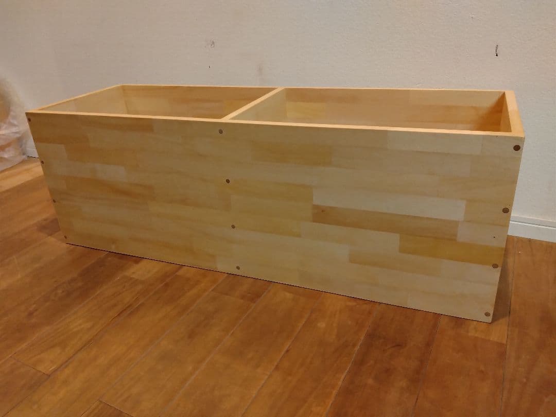 木製　ハンドメイド　オーダー　日の字型　ベンチ　棚　シェルフ　ラック　水槽台