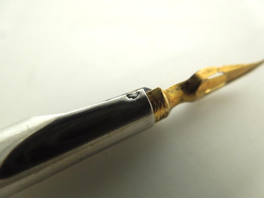 フランス　シルバーペン　純銀