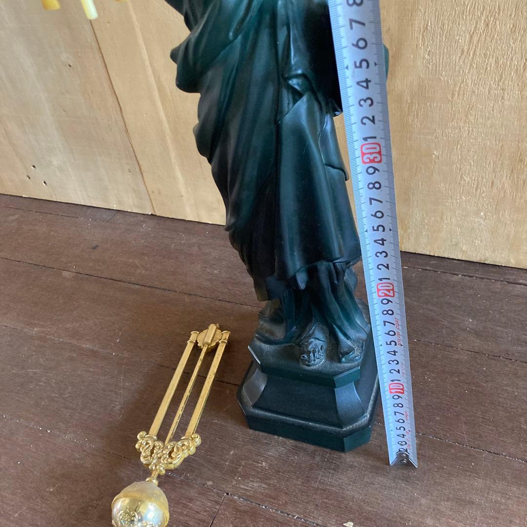 j*m様 CITIZEN シチズン 振り子時計 置き時計 ブロンズ？像 ヴィーナ