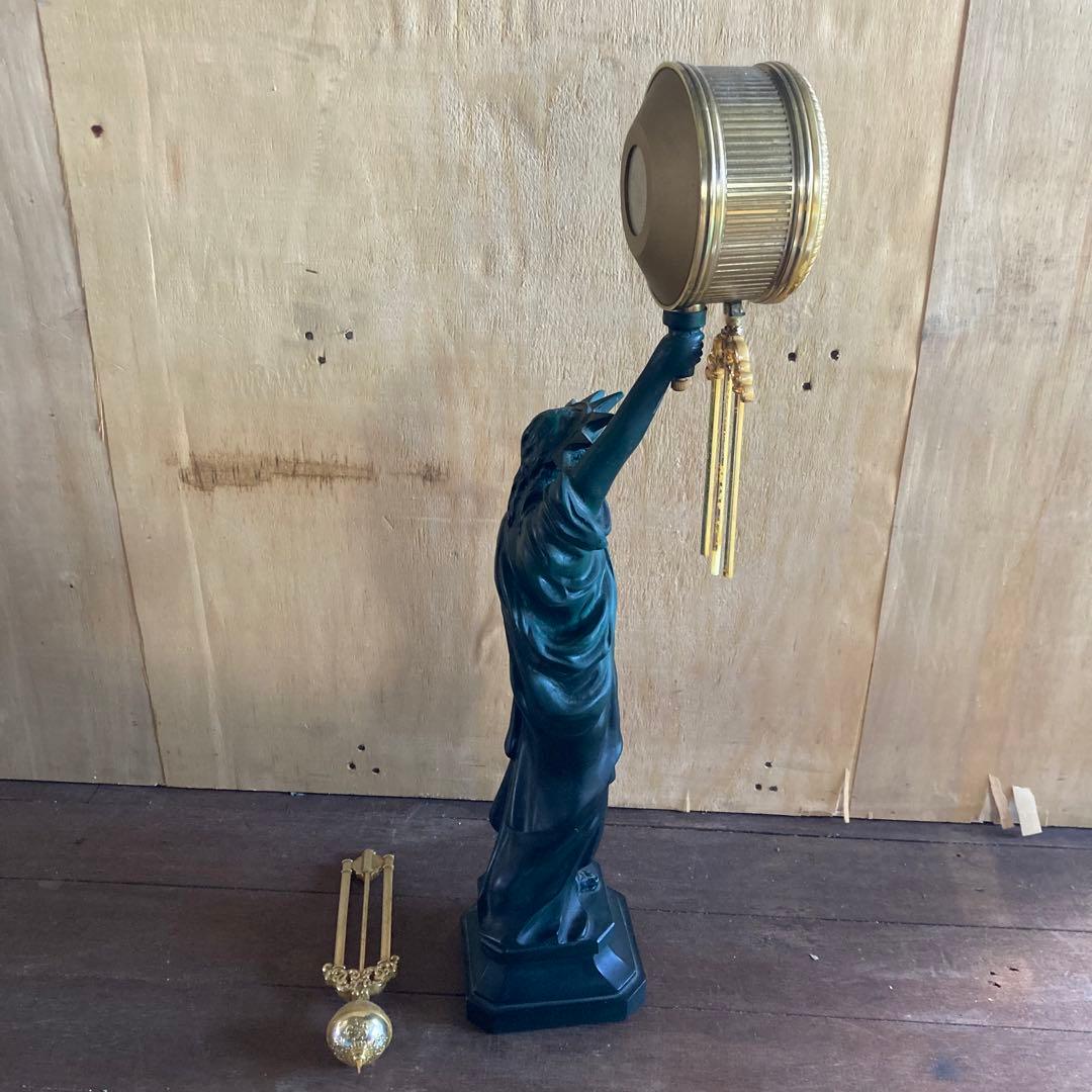 j*m様 CITIZEN シチズン 振り子時計 置き時計 ブロンズ？像 ヴィーナ