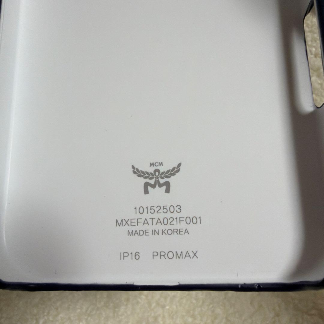 MCM iPhone 16 Pro Max ケース