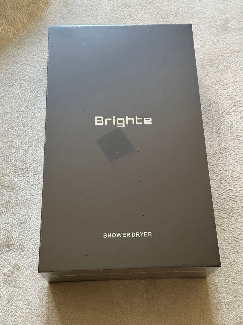 Brighte SHOWER DRYER ブラック セラム付き
