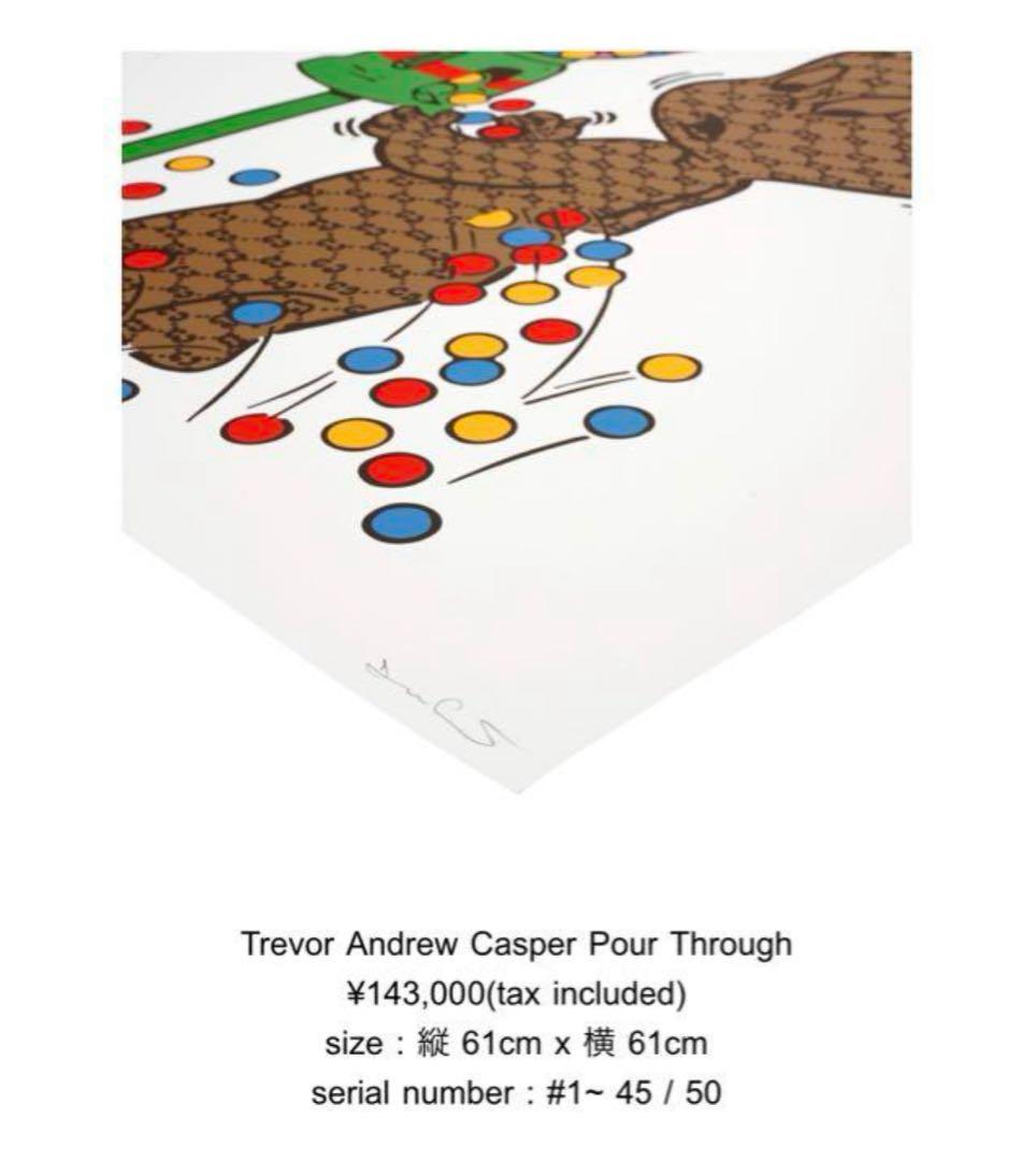 サイン入りGUCCIGHOST / Trevor Andrew シルクスクリーン