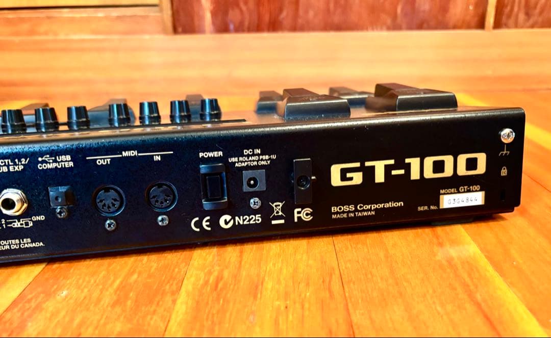 【動作確認済】BOSS マルチエフェクター GT-100 Ver.2