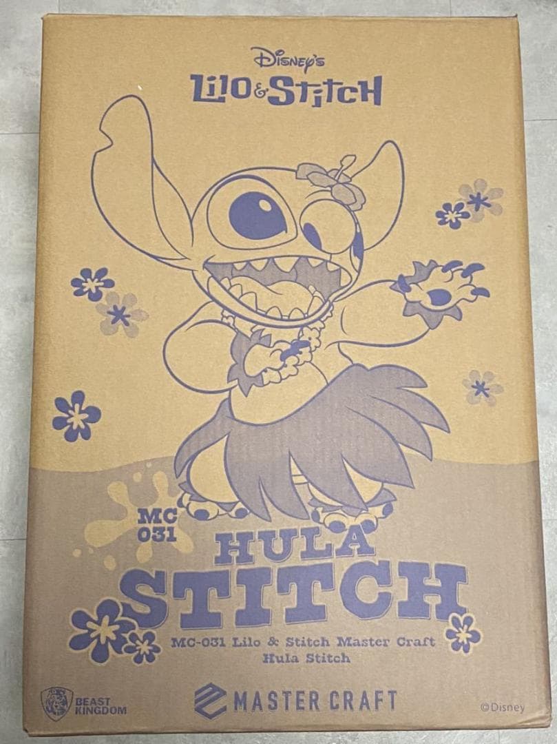 新品レア★リロ＆スティッチ ビーストキングダム ビッグフィギュア