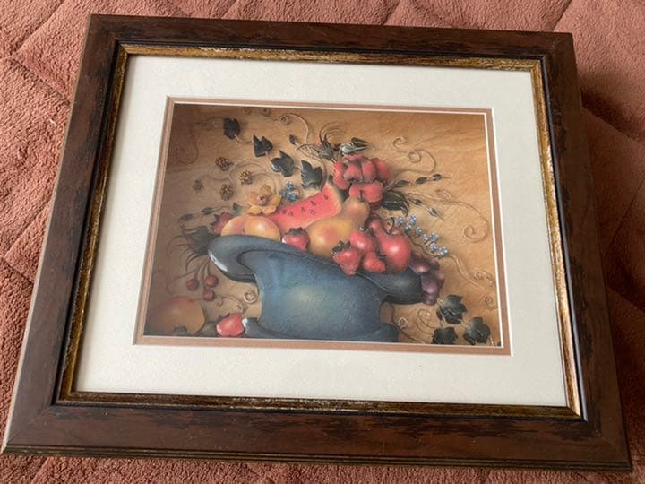 シャドウボックス完成品　フルーツ盛り合わせ