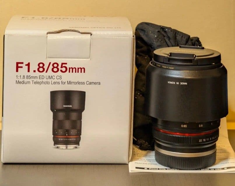 SAMYANG 85mm F1.8 ED UMC CS ソニーEマウント