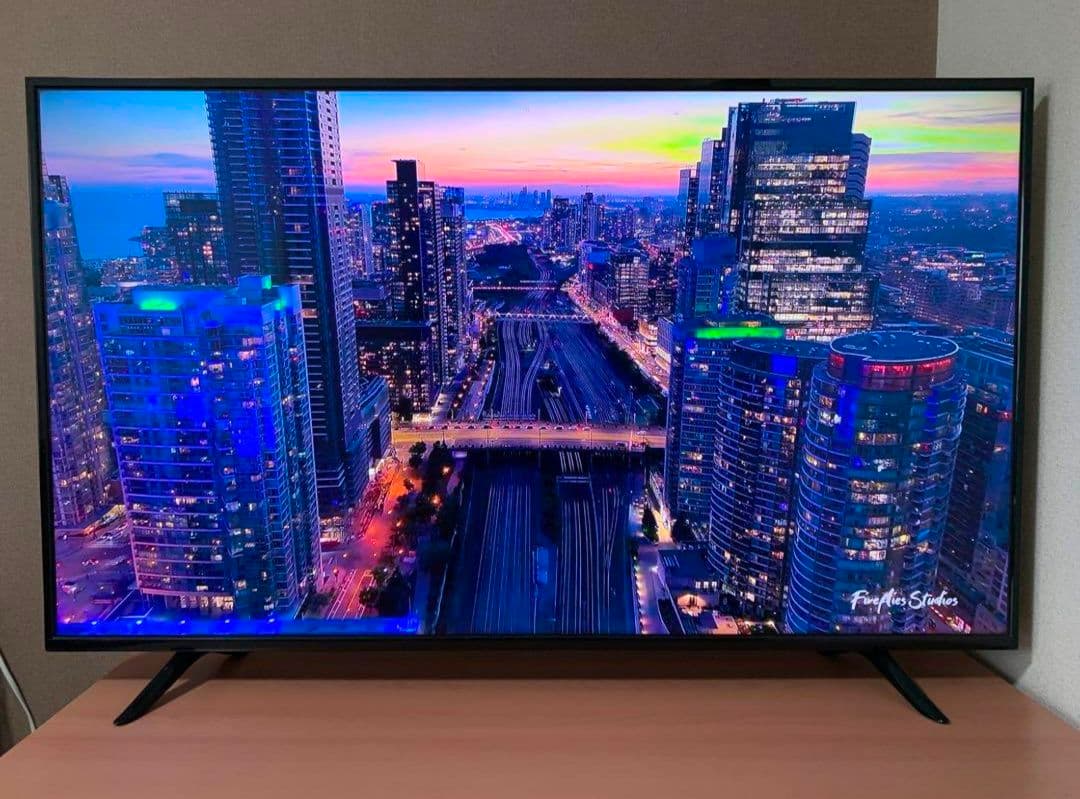 高年式43型HDR10搭載4Kチューナー内蔵液晶テレビ✨新品並 2020年製