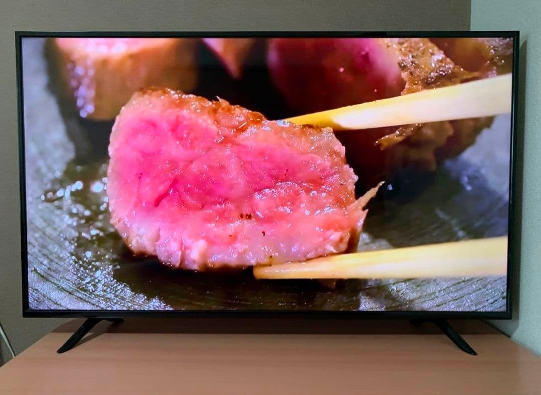高年式43型HDR10搭載4Kチューナー内蔵液晶テレビ✨新品並 2020年製