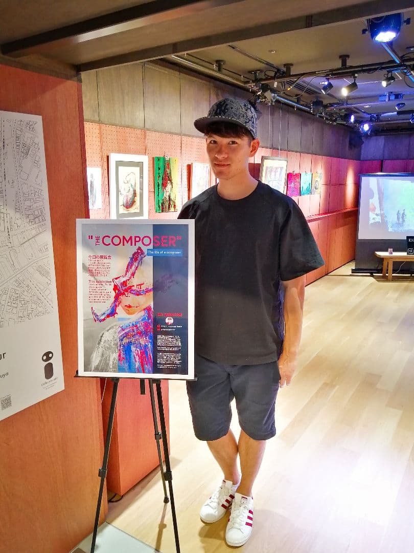 オリジナル自作絵 絵画 sawatari_doodles【Strix】