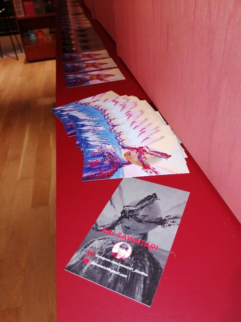 オリジナル自作絵 絵画 sawatari_doodles【Strix】