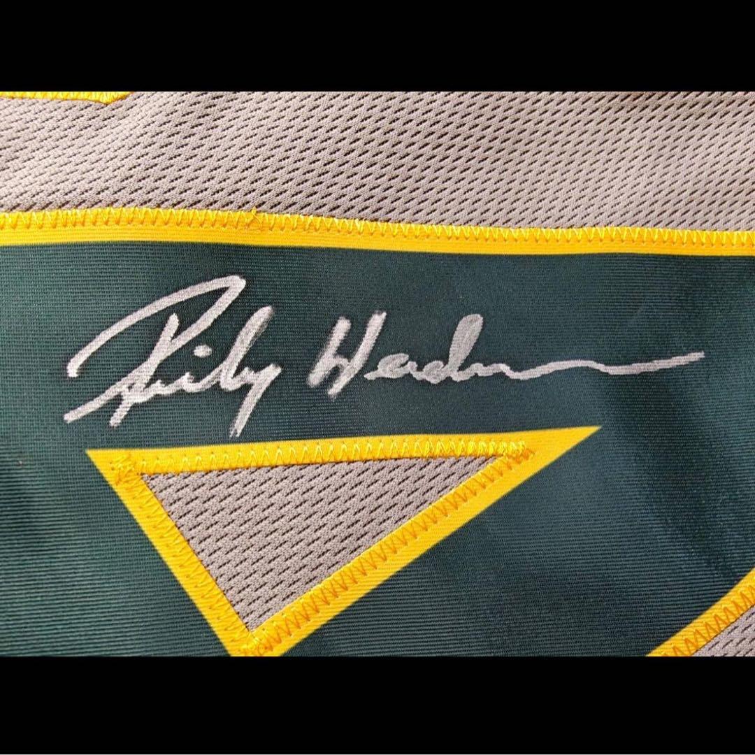 p*y様 【12月セール】リッキー・ヘンダーソン　サイン入りジャージ　MLBアス