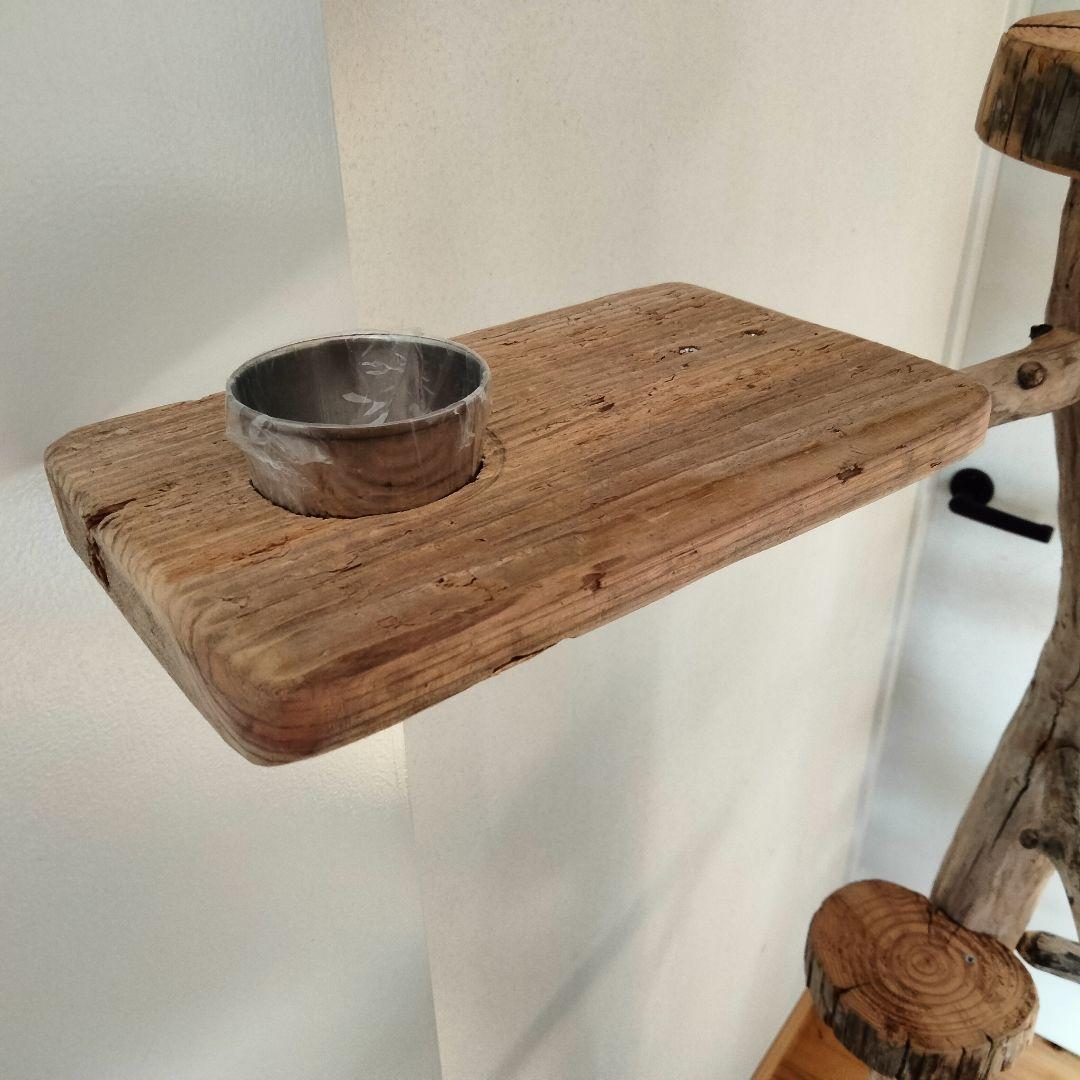 バードアスレチックジム大型 ㊹ 天然木 自然木 流木 止まり木 インコ オウム