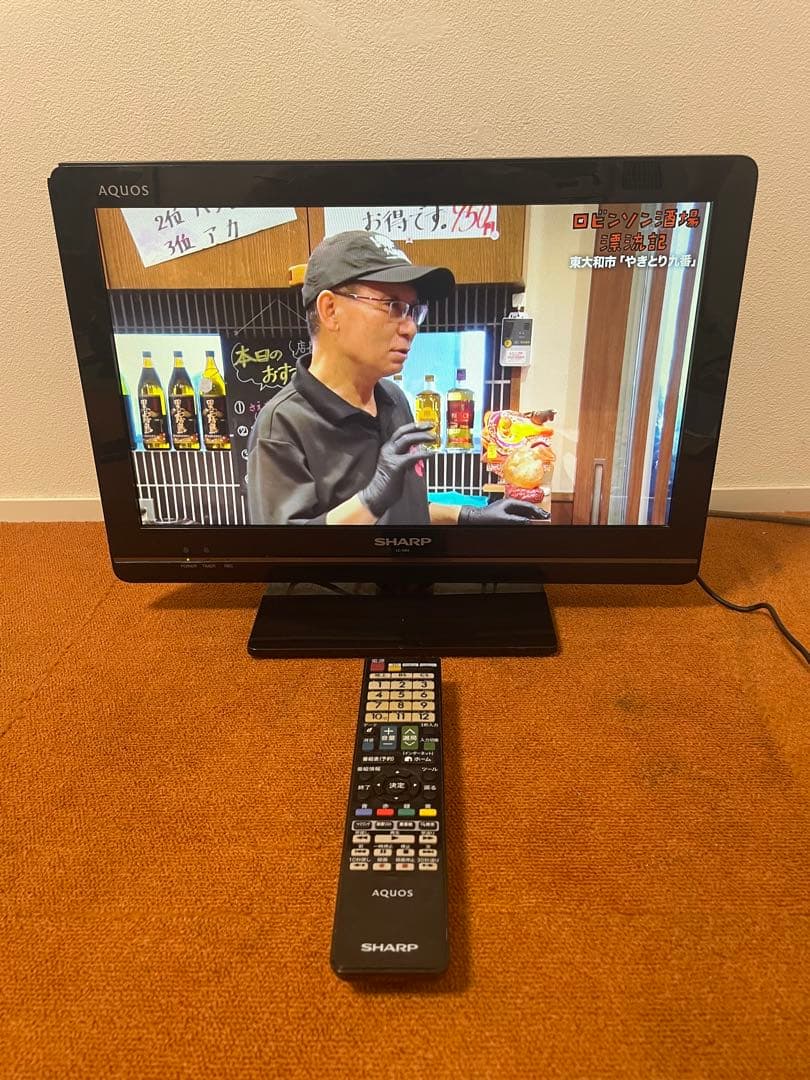 晴天　プロフ必須  SHARP 液晶テレビ 19V型 LC-19K5