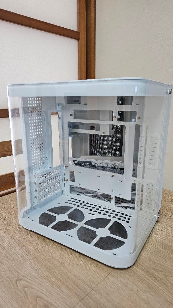 ホワイト PCケース TK-1