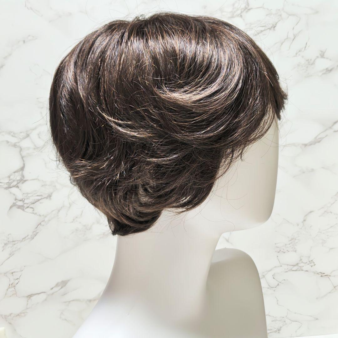 美品 ジュリアオージェALL WIG プリズムショートM ナチュラルブラウン