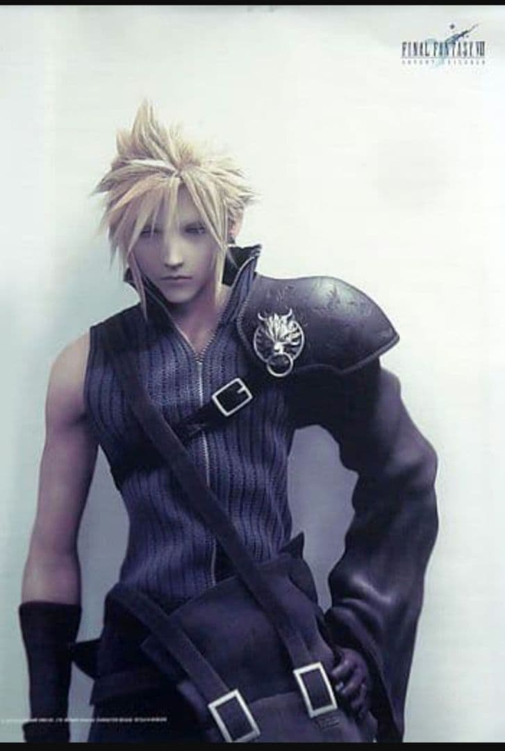 FINAL FANTASY ファイナルファンタジー クラウド ウォールスクロール