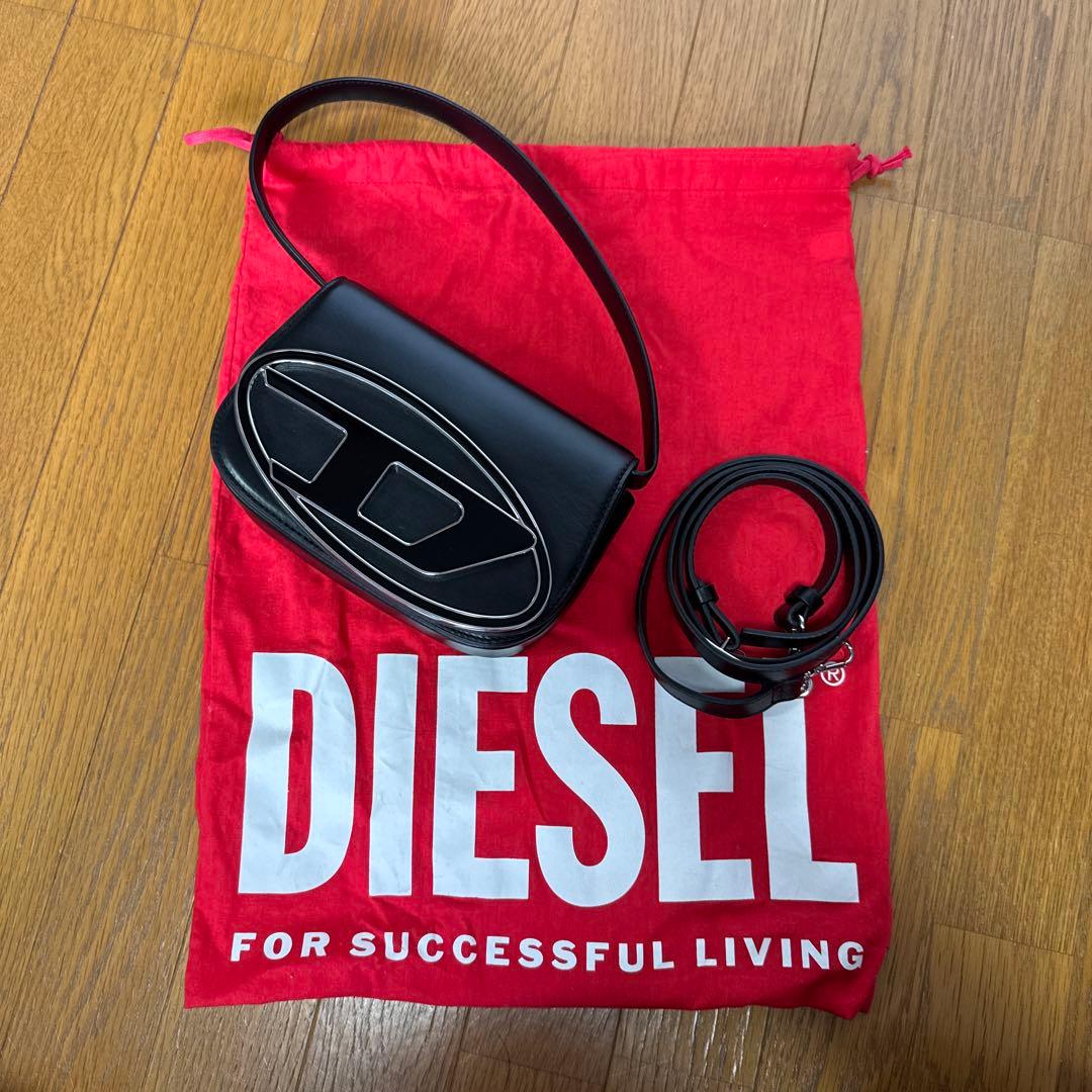 DIESEL 1DR ハンドバッグブラック