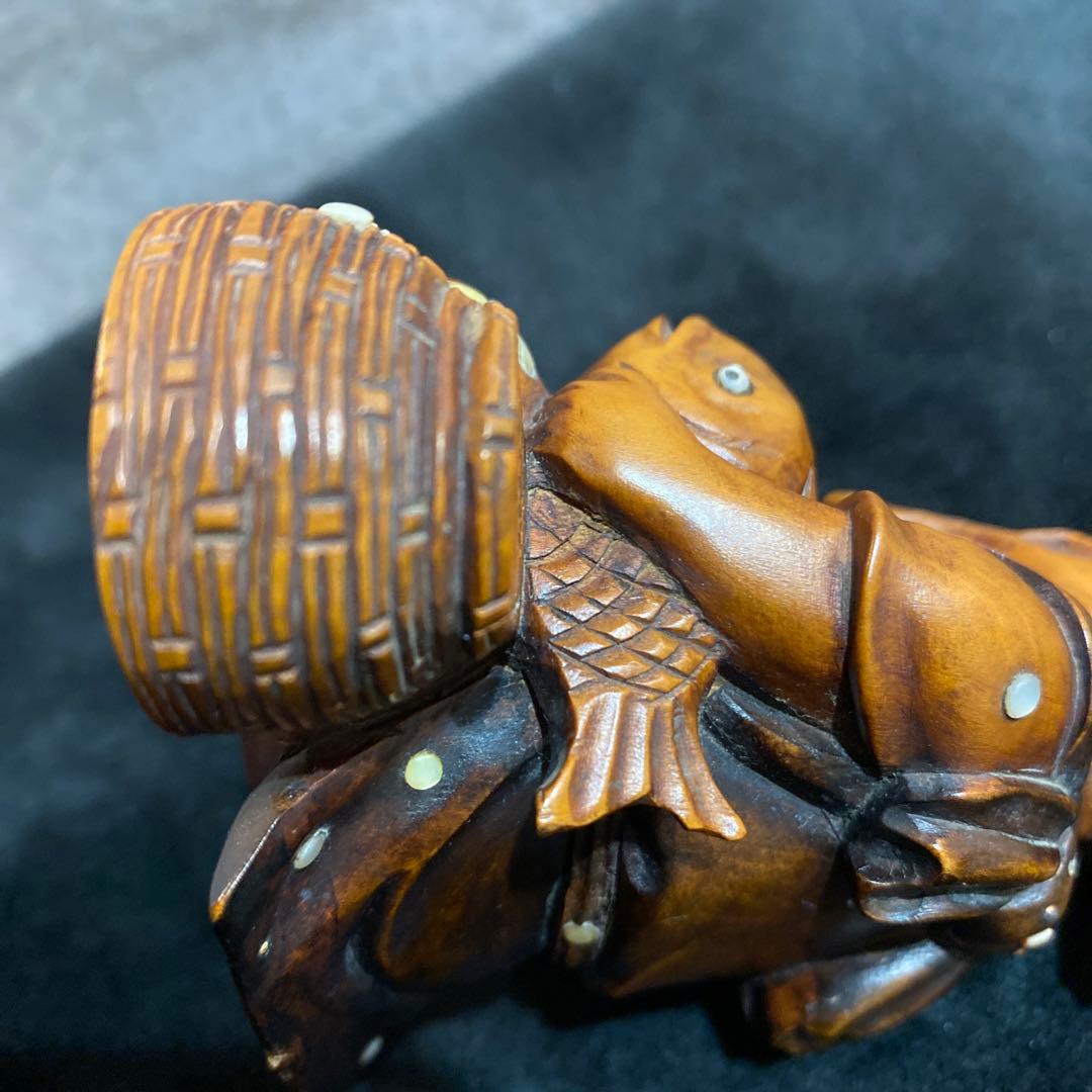 七福神 木彫り 置物 7体セット