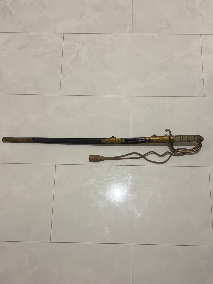 希少品　陸軍将校用軍刀拵え　軍刀　模造　激レア　戦争　儀礼刀　年代物