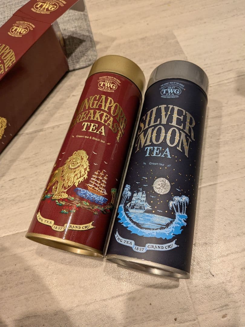 TWG シンガポールブレックファースト & シルバームーン 紅茶セット