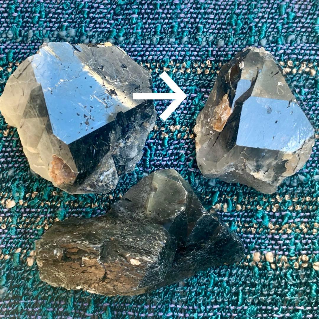 めちゃ審美的なザギマウンテンクォーツD/リーベカイトインクォーツ/虹入り