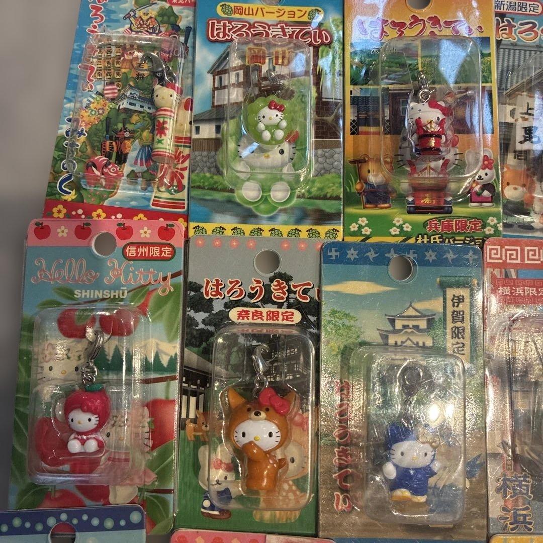 【売り切り】26個ご当地キティ　根付　ストラップファスナーストラップまとめ売り