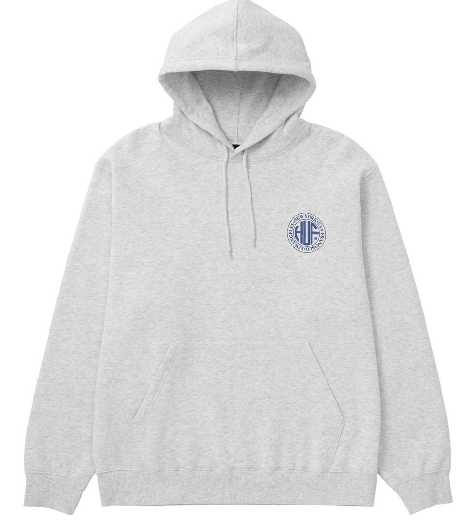 HUFフード付きパーカー ロゴ入り