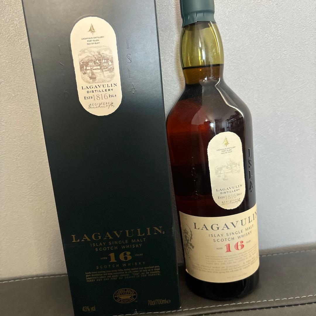Lagavulin 16年 シングルモルト スコッチウイスキー 700ml未開栓