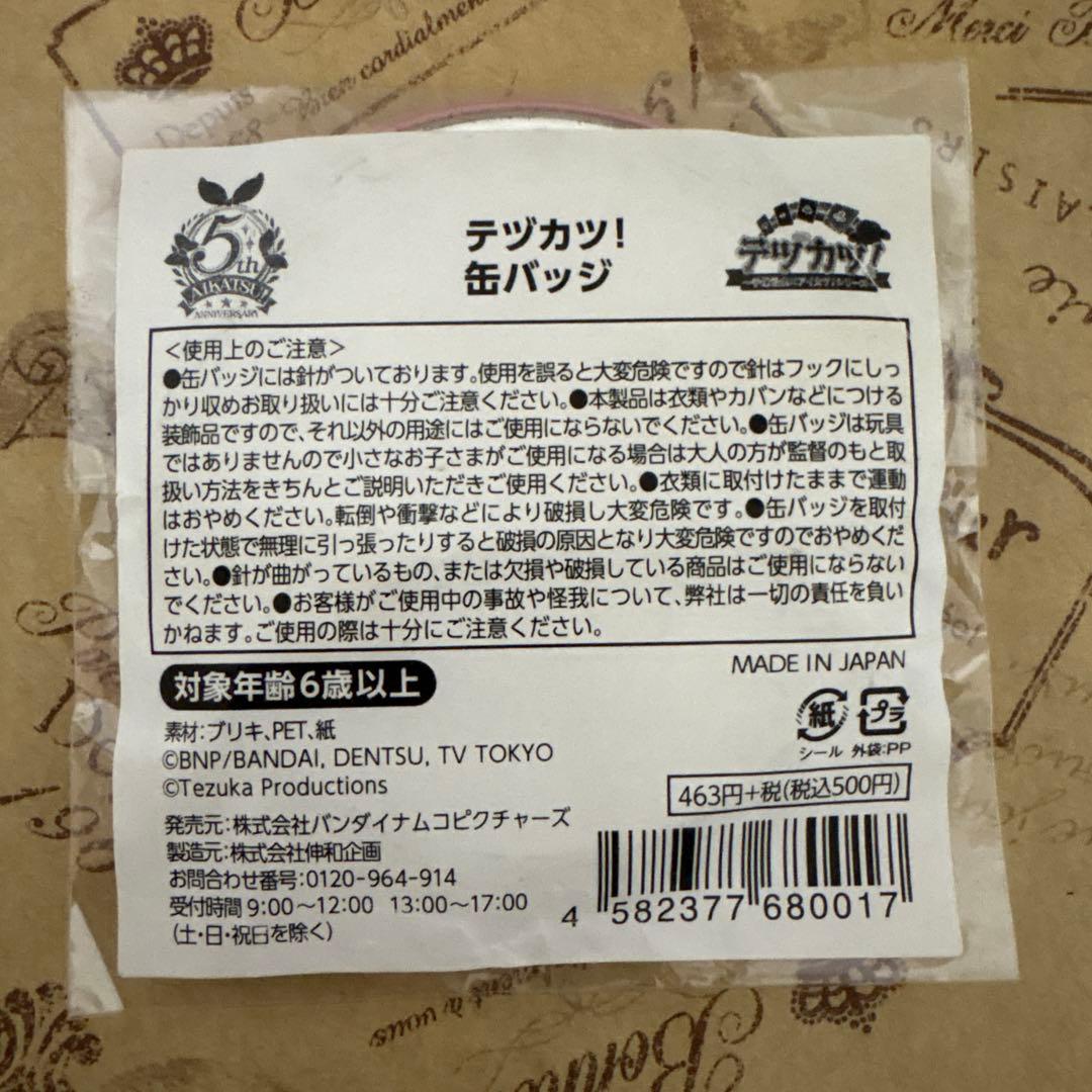 アイカツ！ テヅカツ！ 缶バッジ 星宮いちご