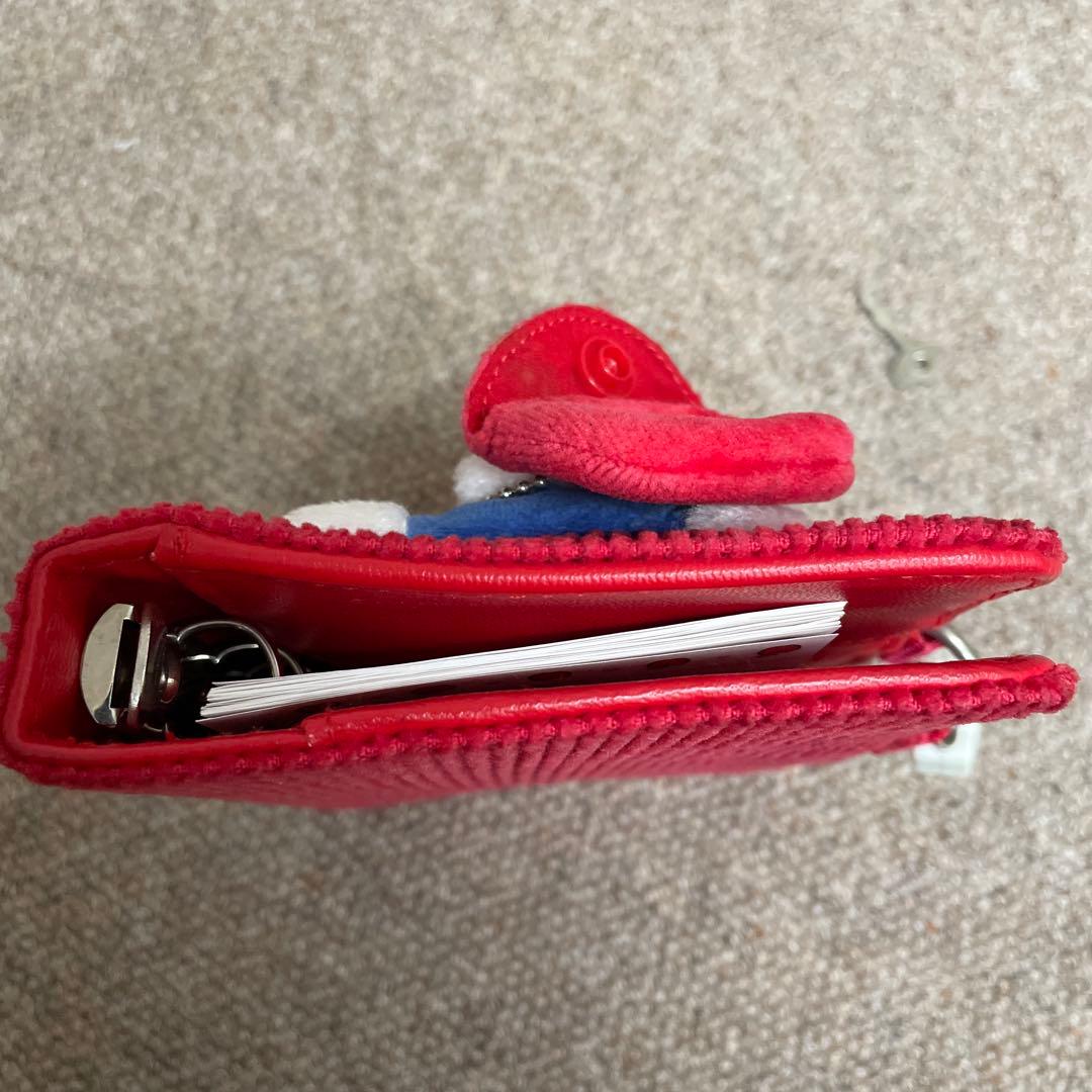 平成レトロ　ハローキティ コーデュロイ手帳カバー