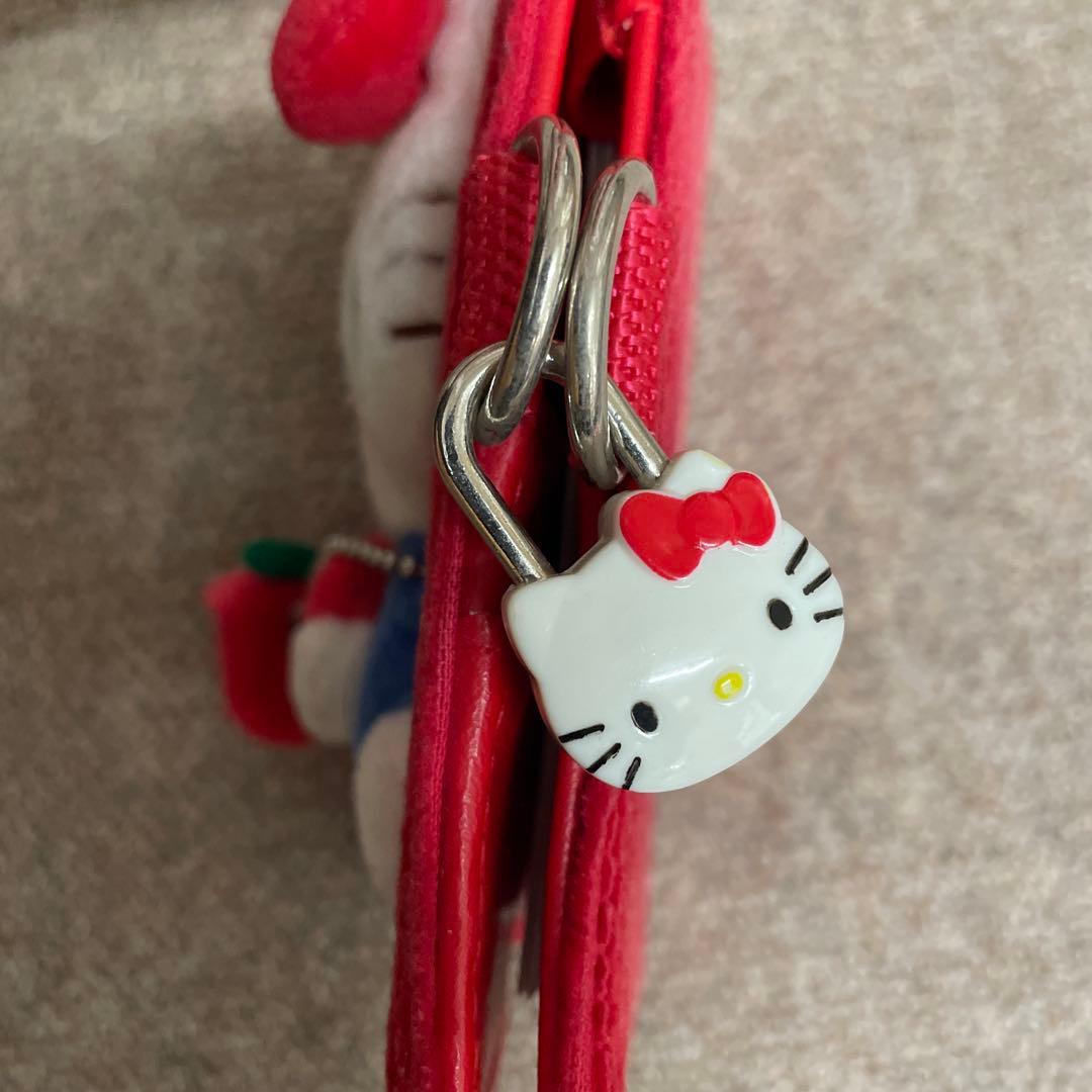 平成レトロ　ハローキティ コーデュロイ手帳カバー