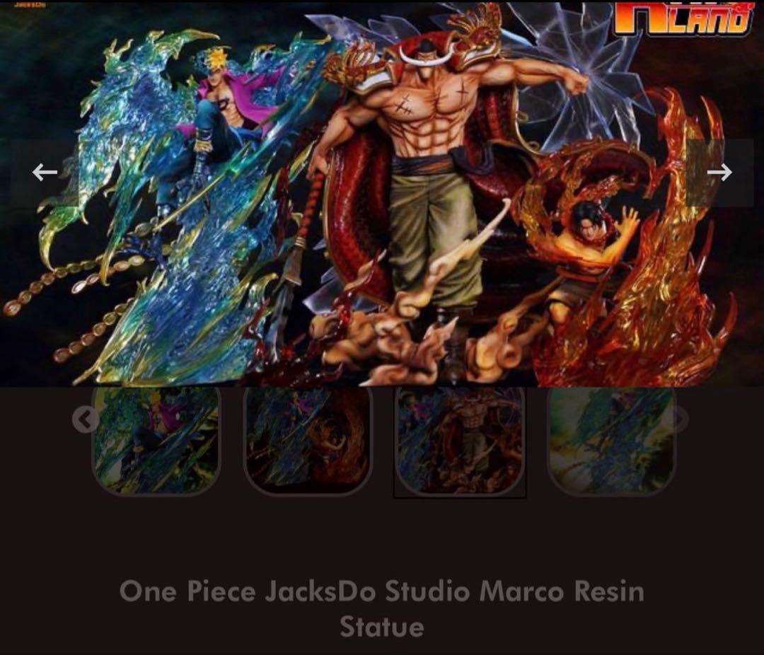 ワンピースフィギュア炎拳のエース　ガレージキット　jacksdo スタジオ正規品